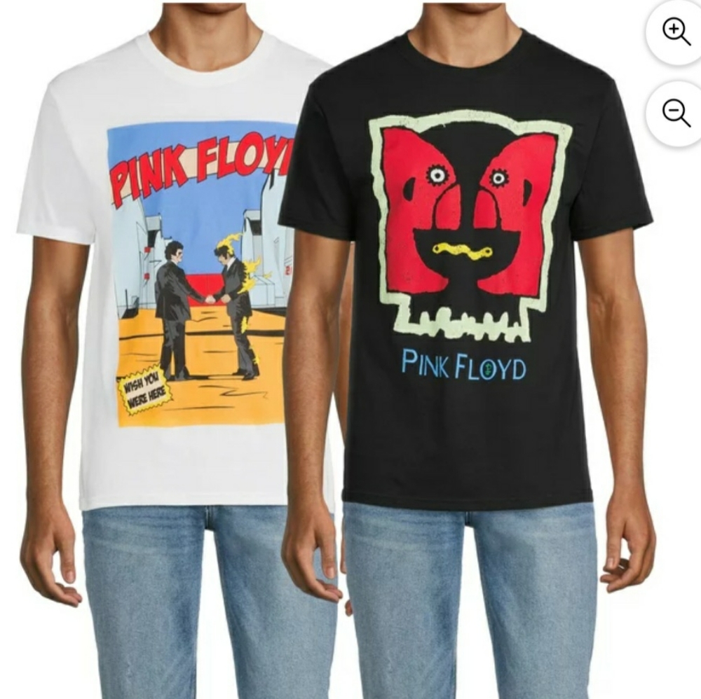 🆕️Pink Floyd Men's and Big Men's Division Bells and Wish You Were Here Graphic